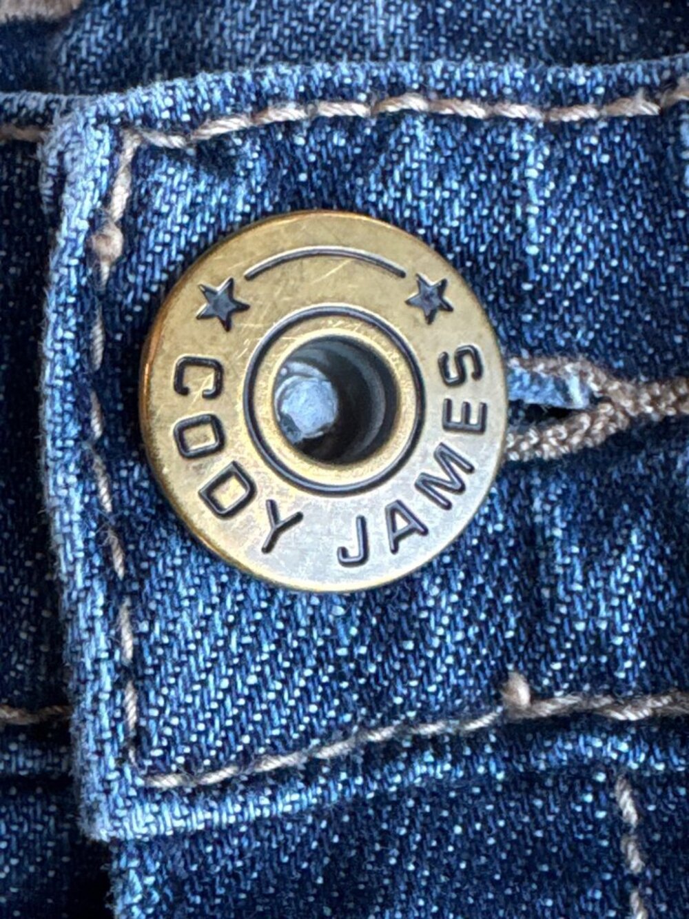 Cody James Youth Straight Leg Blue Denim Jeans 100% Cotton Classic Fit 27” Insea - Picture 9 of 16